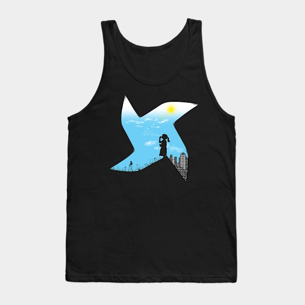 Playground Borders Tank Top by eriksandisatresa